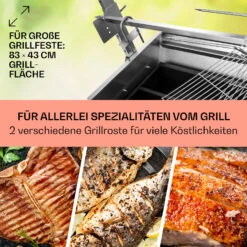 Sauenland Spanferkelgrill Mit Elektromotor Drehspieß -Wundervoller Gartenladen 10026798 de 0004 usp
