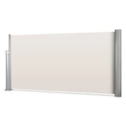 Bari 316 Seitenmarkise Seitenrollo 300x160cm Aluminium Creme -Wundervoller Gartenladen 10028013 yy 0008 titel Blumfeldt Bari 316 Seitenmarkise