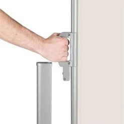 Bari 320 Seitenmarkise Seitenrollo 300x200cm Aluminium Creme 14 Bari 320 Seitenmarkise Seitenrollo 300x200cm Aluminium Creme -Wundervoller Gartenladen 10028019 yy 0005 titel Blumfeldt Bari 320 Seitenmarkise