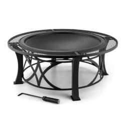 Ronda Feuerschale Ø95cm Grill Feuerstelle Funkenschutz Stahl Brüniert 15 Ronda Feuerschale Ø95cm Grill Feuerstelle Funkenschutz Stahl Brüniert -Wundervoller Gartenladen 10028583 yy 0007 titel 07 Blumfeldt Ronda Feuerschale 95cm Grill