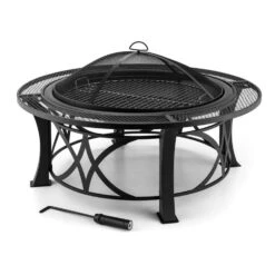 Ronda Feuerschale Ø95cm Grill Feuerstelle Funkenschutz Stahl Brüniert 17 Ronda Feuerschale Ø95cm Grill Feuerstelle Funkenschutz Stahl Brüniert -Wundervoller Gartenladen 10028583 yy 0009 titel 09 Blumfeldt Ronda Feuerschale 95cm Grill