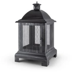 Loreo Feuerstelle Gartenkamin Feuerlaterne Gartenofen Stahl Brüniert -Wundervoller Gartenladen 10028584 yy 0007 titel 07 Blumfeldt Loreo Gartenkamin Feuerstelle