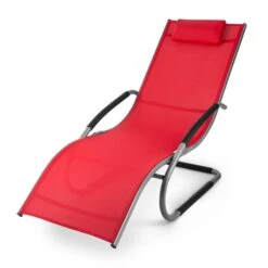 Sunwave Gartenliege Liegestuhl Schwingliege Relax Aluminium Rot -Wundervoller Gartenladen 10028707 yy 0009 titel 09 Blumfeldt Sunwave Gartenliege