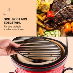 Princesize Kamado-Grill Keramikgrill Edelstahl-Grillrost Smoker BBQ -Wundervoller Gartenladen 10029124 de 0003 logo