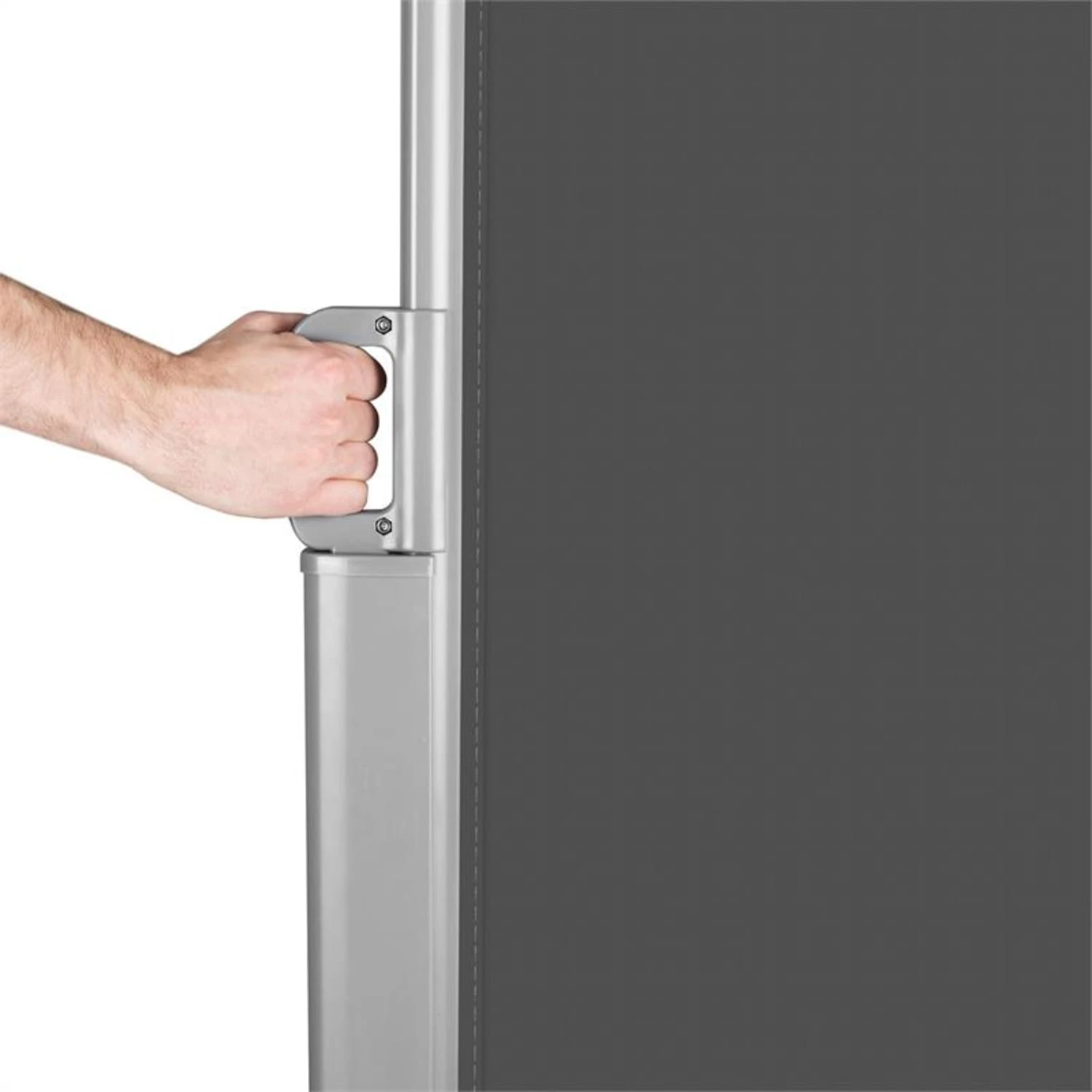 Bari Doppio 616 Doppel-Seitenmarkise 6x1,6m Aluminium Anthrazit 7 Bari Doppio 616 Doppel-Seitenmarkise 6x1,6m Aluminium Anthrazit – Bild 5