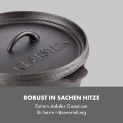 Hotrod 85 Dutch Oven BBQ-Topf 9 Qt / 8,5 Liter Gusseisen Schwarz 13 Hotrod 85 Dutch Oven BBQ-Topf 9 Qt / 8,5 Liter Gusseisen Schwarz -Wundervoller Gartenladen 10029167 de 0004 logo