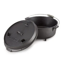 Hotrod 145 Dutch Oven BBQ-Topf 12 Qt / 11,4 Liter Gusseisen Schwarz -Wundervoller Gartenladen 10029168 yy 0005 logo