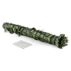 Fency Dark Leaf Sichtschutzzaun Windschutz 300x150 Cm Dunkelgrün Mix -Wundervoller Gartenladen 10029249 yy 0006 titel Blumfeldt Fency Dark Leaf Sichtschutz