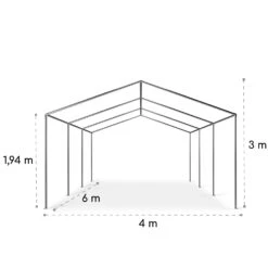 Sommerfest 4x6m 500 G/m² Partyzelt Festzelt PVC Wasserdicht Verzinkt 21 Sommerfest 4x6m 500 G/m² Partyzelt Festzelt PVC Wasserdicht Verzinkt -Wundervoller Gartenladen 10029434 yy 0010 logo