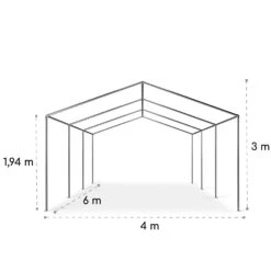 Sommerfest 4x6m 500 G/m² Partyzelt Festzelt PVC Wasserdicht Feuerfest 21 Sommerfest 4x6m 500 G/m² Partyzelt Festzelt PVC Wasserdicht Feuerfest -Wundervoller Gartenladen 10029435 yy 0010 logo
