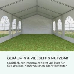 Sommerfest 4x8m 500 G/m² Partyzelt Festzelt PVC Wasserdicht Verzinkt 14 Sommerfest 4x8m 500 G/m² Partyzelt Festzelt PVC Wasserdicht Verzinkt -Wundervoller Gartenladen 10029436 de 0003 logo