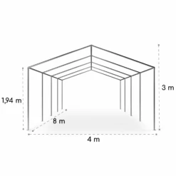 Sommerfest 4x8m 500 G/m² Partyzelt Festzelt PVC Wasserdicht Verzinkt 21 Sommerfest 4x8m 500 G/m² Partyzelt Festzelt PVC Wasserdicht Verzinkt -Wundervoller Gartenladen 10029436 yy 0010 logo