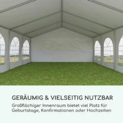 Sommerfest 5x8m 500 G/m² Partyzelt Festzelt PVC Wasserdicht Feuerfest -Wundervoller Gartenladen 10029440 de 0003 logo