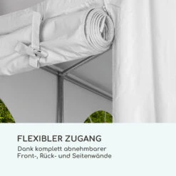 Sommerfest 5x8m 500 G/m² Partyzelt Festzelt PVC Wasserdicht Feuerfest -Wundervoller Gartenladen 10029440 de 0007 logo