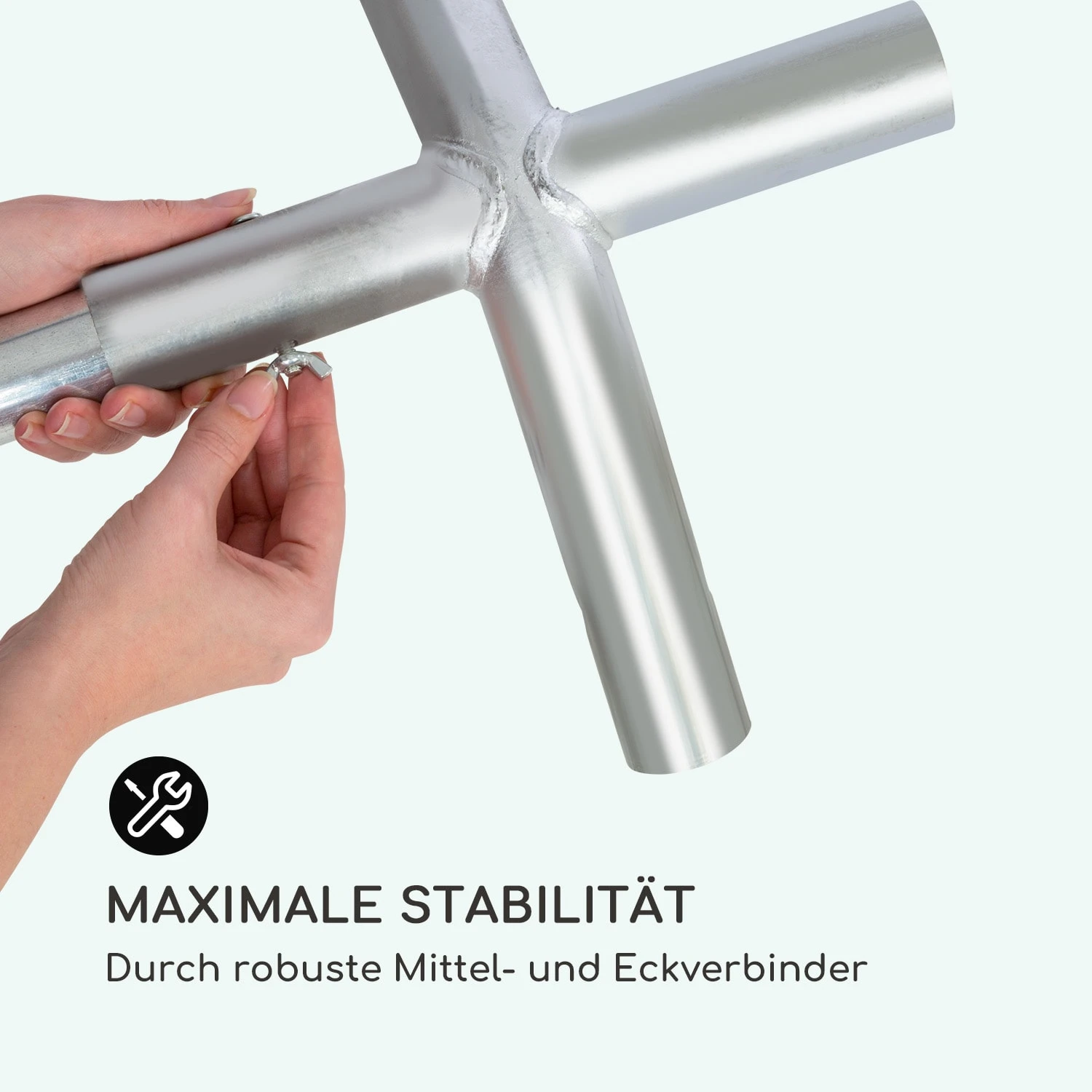 Sommerfest 6x12m 500 G/m² Partyzelt Festzelt PVC Wasserdicht Verzinkt 8 Sommerfest 6x12m 500 G/m² Partyzelt Festzelt PVC Wasserdicht Verzinkt – Bild 6