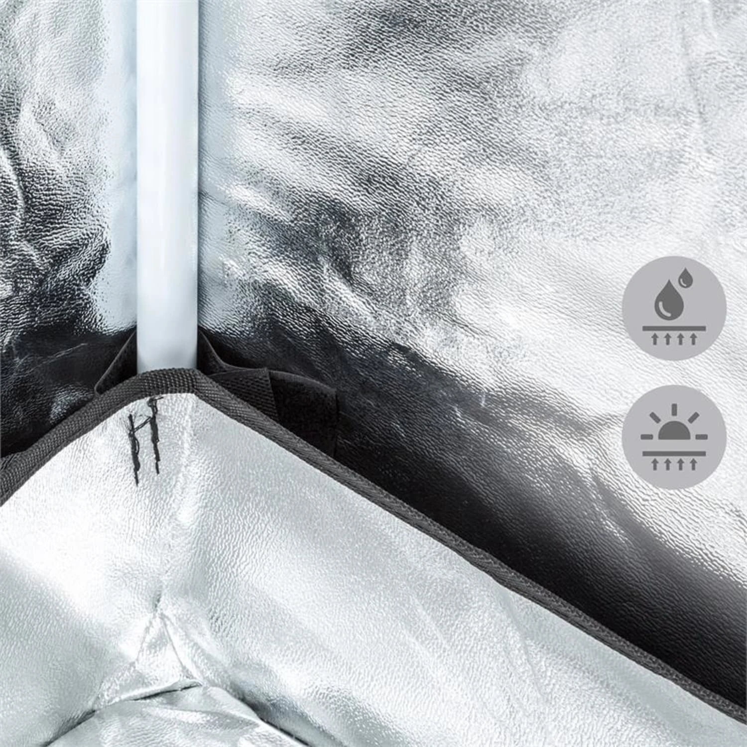 Eden Grow XL Growbox Growzelt Homegrow Indoor 240x120x200cm 5 Eden Grow XL Growbox Growzelt Homegrow Indoor 240x120x200cm – Bild 3