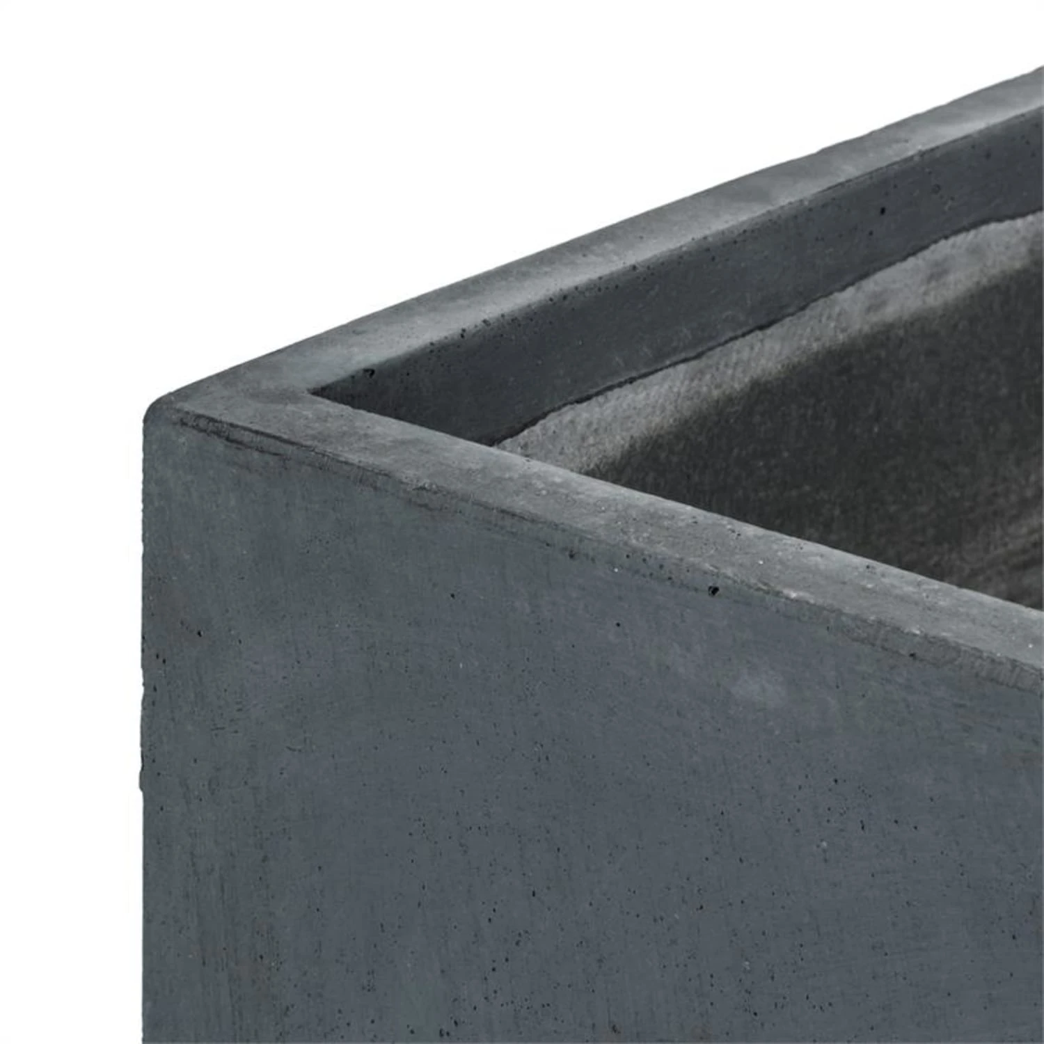 Solidflor Pflanzkübel Pflanzgefäß 79,5x38x38 Cm Fiberton Anthrazit 5 Solidflor Pflanzkübel Pflanzgefäß 79,5x38x38 Cm Fiberton Anthrazit – Bild 3