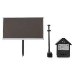 Wasserwerk 250 Wasserpumpe Solar Springbrunnen 250 L/h LED Akku 11 Wasserwerk 250 Wasserpumpe Solar Springbrunnen 250 L/h LED Akku -Wundervoller Gartenladen 10029901 yy 0004 front Blumfeldt Wasserwerk 250 Solar Springbrunnen LED