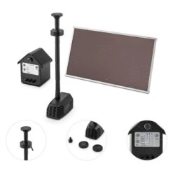 Wasserwerk 250 Wasserpumpe Solar Springbrunnen 250 L/h LED Akku 12 Wasserwerk 250 Wasserpumpe Solar Springbrunnen 250 L/h LED Akku -Wundervoller Gartenladen 10029901 yy 0005 titel Blumfeldt Wasserwerk 250 Solar Springbrunnen LED