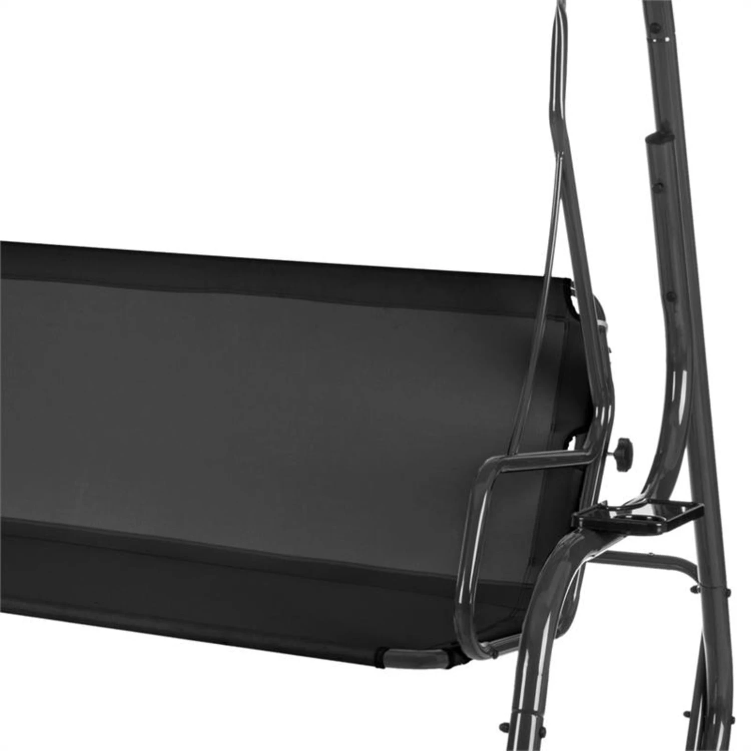 High Society Hollywoodschaukel Gartenschaukel 220 Cm Grau 8 High Society Hollywoodschaukel Gartenschaukel 220 Cm Grau – Bild 6