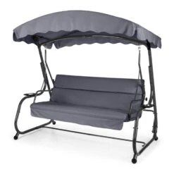 High Society Hollywoodschaukel Gartenschaukel 220 Cm Grau 15 High Society Hollywoodschaukel Gartenschaukel 220 Cm Grau -Wundervoller Gartenladen 10030611 yy 0008 front Blumfeldt High Society Hollywoodschaukel dunkelblau