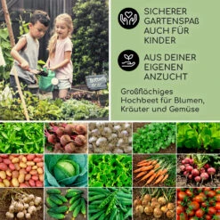 High Grow Hochbeet Gartenbeet 1,6m Zink-Alu-Beschichtung Beige 13 High Grow Hochbeet Gartenbeet 1,6m Zink-Alu-Beschichtung Beige -Wundervoller Gartenladen 10031114 DE 0006 usp