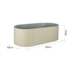 High Grow Hochbeet Gartenbeet 2,0m Zink-Alu-Beschichtung Beige 12 High Grow Hochbeet Gartenbeet 2,0m Zink-Alu-Beschichtung Beige -Wundervoller Gartenladen 10031120 uk 0005 logo