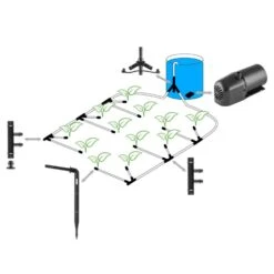 Greenkeeper Bewässerungsautomat Automatisches Bewässerungssystem -Wundervoller Gartenladen 10031357 yy 0004 detail Blumfeldt Greenkeeper Bewaesserungsautomat schwarz
