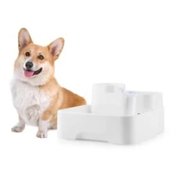 Lake Lassie Haustiertränke Tierbrunnen 4L Pumpe Aktivkohlefilter -Wundervoller Gartenladen 10031380 yy 0002 ambient oneConcept Lake Lassie Haustiertraenke