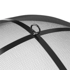 Mithras Feuerschale Ø75cm Funkenschutz Ø60cm Grillrost Gusseisen Stahl -Wundervoller Gartenladen 10031450 yy 0005 detail Blumfeldt Mithras Feuerschale