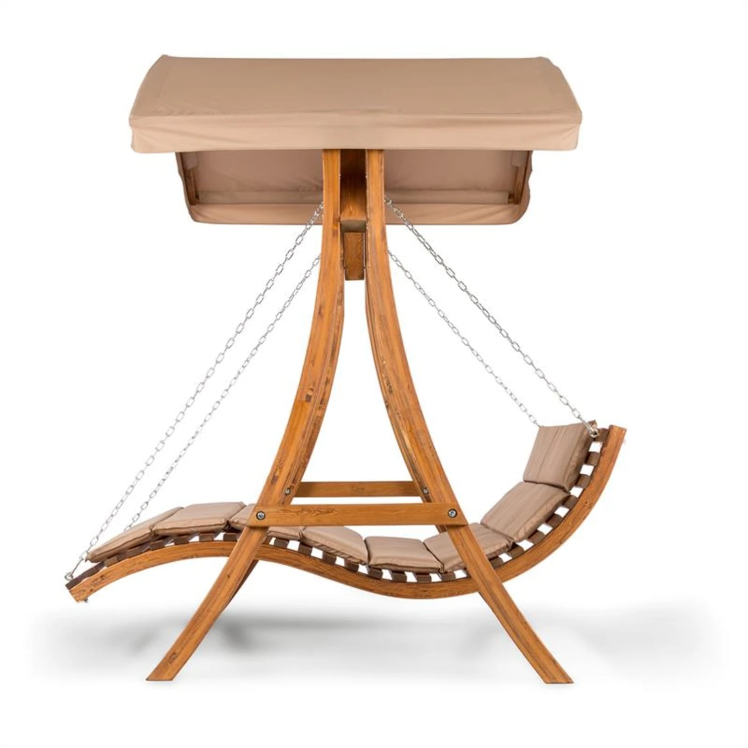 Bermuda Hollywoodschaukel Gartenschaukel 130 Cm 2-Sitzer Sonnensegel 6 Bermuda Hollywoodschaukel Gartenschaukel 130 Cm 2-Sitzer Sonnensegel – Bild 4