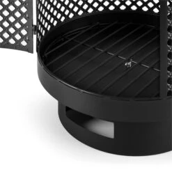 Essos Gartenofen Holzofen Ø45cm Gitterwand Stahlblech Schwarz 10 Essos Gartenofen Holzofen Ø45cm Gitterwand Stahlblech Schwarz -Wundervoller Gartenladen 10031482 yy 0004 detail Blumfeldt Essos Gartenofen schwarz