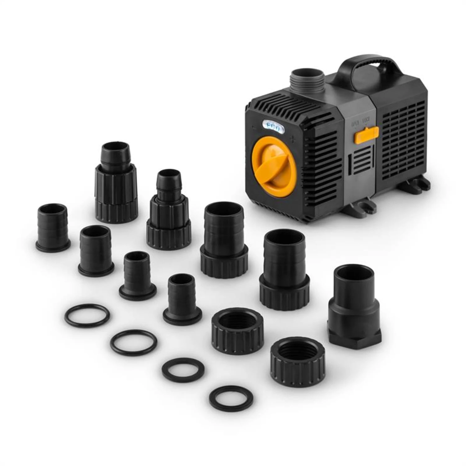 Lagoon 4500 Teichpumpe Bachlaufpumpe Tauchpumpe 4500l/h 30W Adapterset 9 Lagoon 4500 Teichpumpe Bachlaufpumpe Tauchpumpe 4500l/h 30W Adapterset – Bild 7