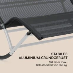 The Big Easy Schwingliege Silber, Wetterfest 350 Kg Max. UV- Schutz -Wundervoller Gartenladen 10032241 de 0008 logo