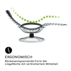 The Chiller Schwingliege 77x85x173cm 360 Comfort ComfortMesh Schwarz -Wundervoller Gartenladen 10032242 de 0004 logo