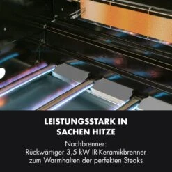 Tomahawk 4.2 SBG Gasgrill 6 Brenner 20,7 KW 64x42cm Grill Edelstahl -Wundervoller Gartenladen 10032308 de 0005 logo