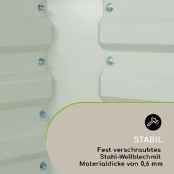 High Grow Straight Hochbeet 180x60x90cm 970l Stahl Verzinkt Silber -Wundervoller Gartenladen 10032316 de 0009 logo