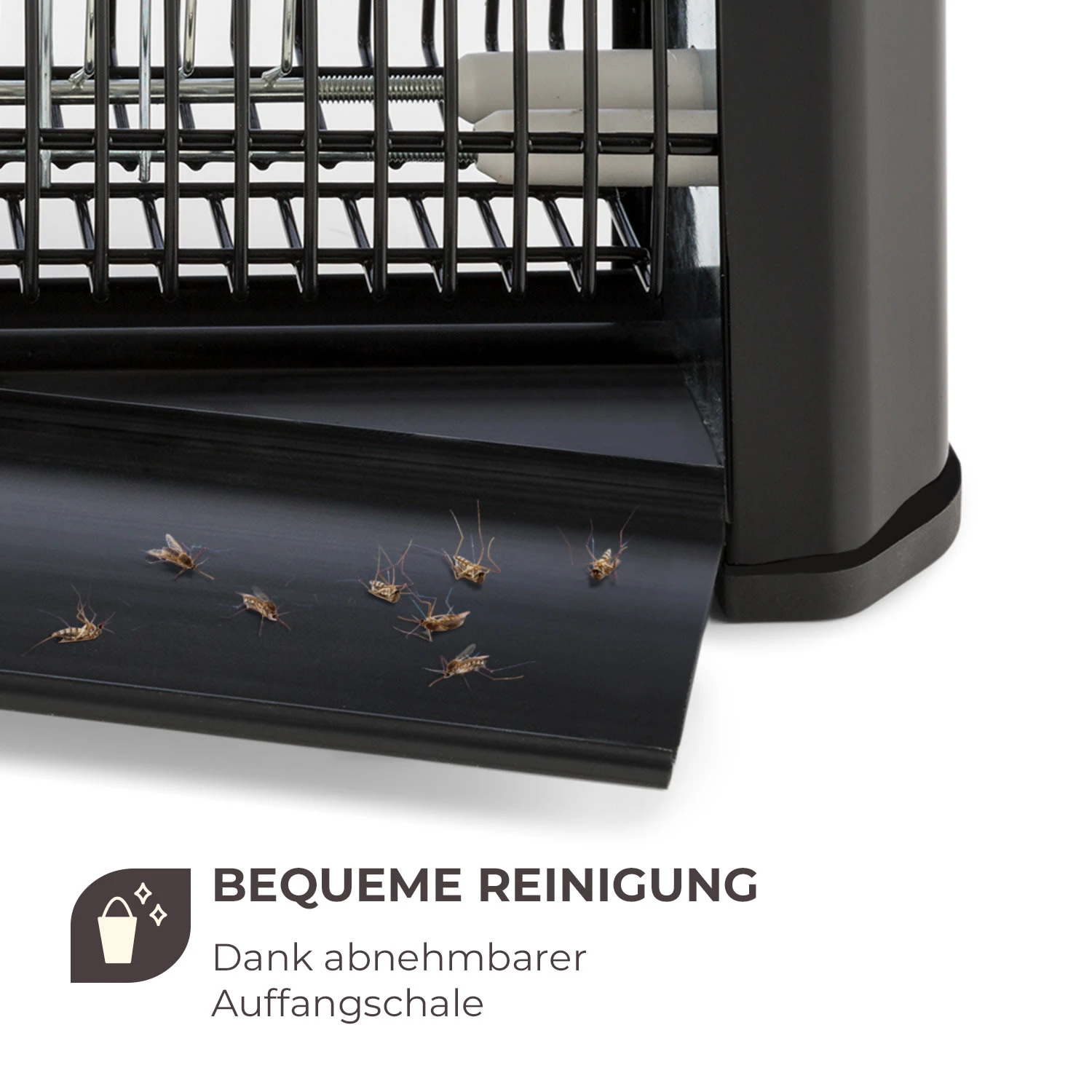 Mosquito Ex 4000 Insektenvernichter 30W UV-Licht 100m² Schwarz 11 Mosquito Ex 4000 Insektenvernichter 30W UV-Licht 100m² Schwarz – Bild 9