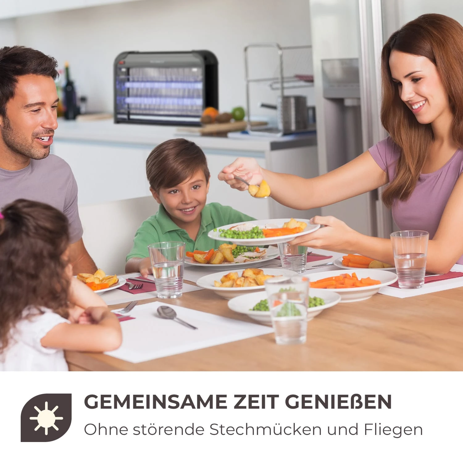 Mosquito Ex 5000 Insektenvernichter 38W UV-Licht 150m² Schwarz 5 Mosquito Ex 5000 Insektenvernichter 38W UV-Licht 150m² Schwarz – Bild 3