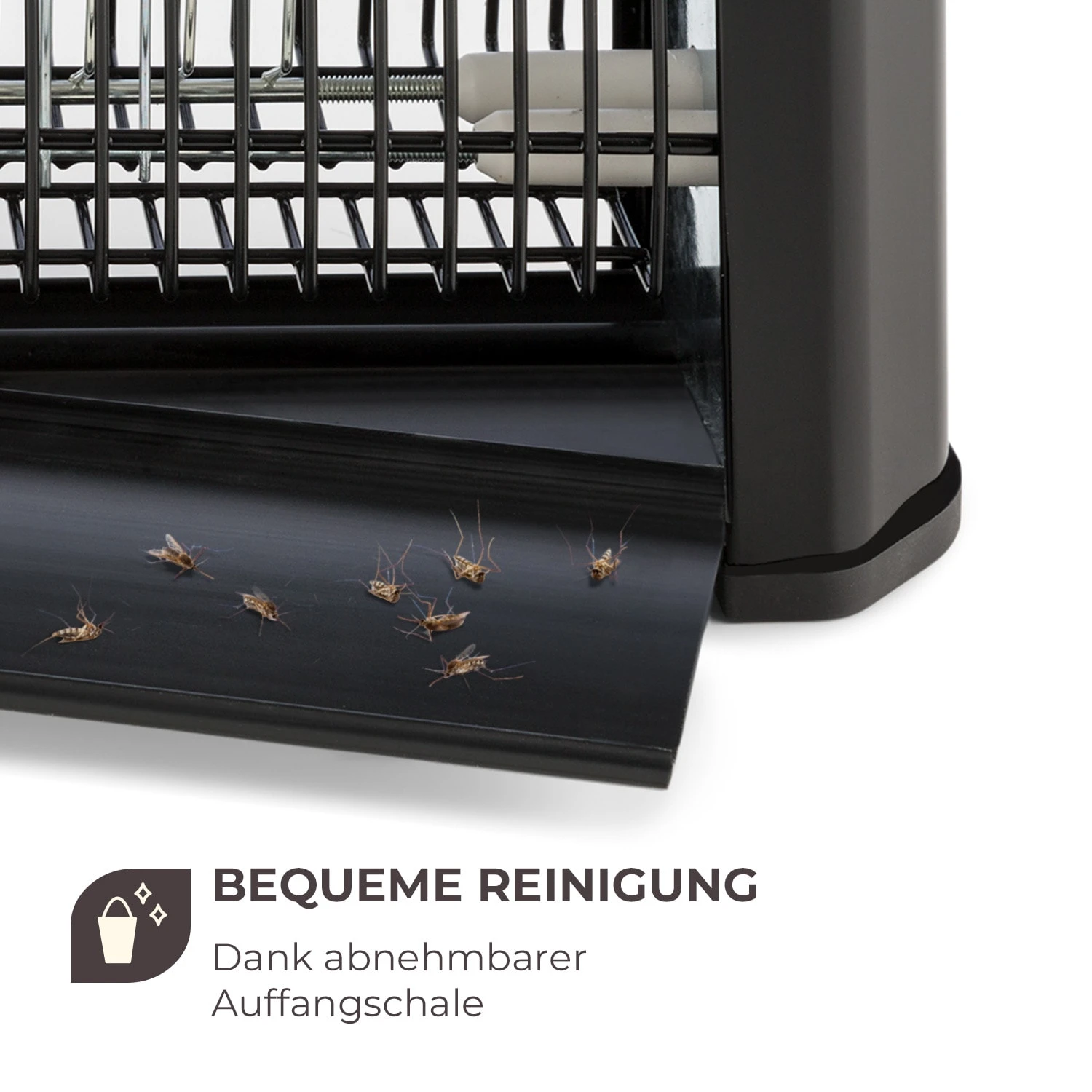 Mosquito Ex 5000 Insektenvernichter 38W UV-Licht 150m² Schwarz 11 Mosquito Ex 5000 Insektenvernichter 38W UV-Licht 150m² Schwarz – Bild 9