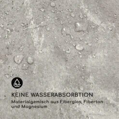 Solidflor Pflanztopf 75 X 20 X 20 Cm Fiberglas In-/Outdoor Hellgrau -Wundervoller Gartenladen 10032501 de 0005 logo