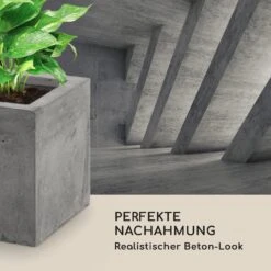 Solidflor Pflanztopf 75 X 20 X 20 Cm Fiberglas In-/Outdoor Hellgrau -Wundervoller Gartenladen 10032501 de 0008 logo