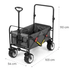Easy Rider Bollerwagen Bis 70kg Teleskopstange Zusammenklappbar Grau 23 Easy Rider Bollerwagen Bis 70kg Teleskopstange Zusammenklappbar Grau -Wundervoller Gartenladen 10032541 yy 0011 logo Waldbeck Easy Rider Bollerwagen grau