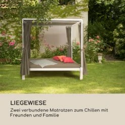 Senator Lounge Gartenliege 188x208x205cm Sonnendach Polyester Stahl 12 Senator Lounge Gartenliege 188x208x205cm Sonnendach Polyester Stahl -Wundervoller Gartenladen 10032569 de 0002 logo