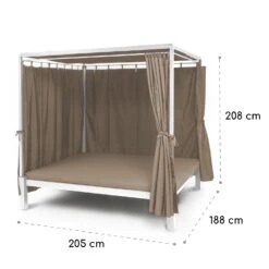 Senator Lounge Gartenliege 188x208x205cm Sonnendach Polyester Stahl 19 Senator Lounge Gartenliege 188x208x205cm Sonnendach Polyester Stahl -Wundervoller Gartenladen 10032569 yy 0009 logo