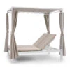 Eremitage Double Sunbed 2 Pers Stahl-Rahmen Sonnendach Vorhänge Creme 2 Eremitage Double Sunbed 2 Pers Stahl-Rahmen Sonnendach Vorhänge Creme -Wundervoller Gartenladen 10033317 yy 0001 titel