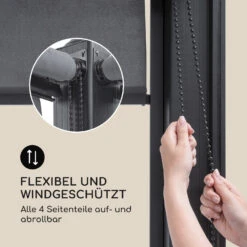 Pantheon Cortina Pavillon Mit Dach 3x6m 4 Seitenteile Grau -Wundervoller Gartenladen 10033321 de 0005 logo