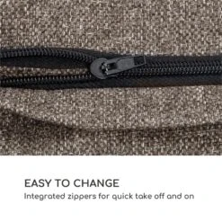 Theia Polsterbezüge 8 Teile 100% Polyester Wasserabweisend Braun 9 Theia Polsterbezüge 8 Teile 100% Polyester Wasserabweisend Braun -Wundervoller Gartenladen 10033329 yy 0004 logo Blumfeldt Theia Polsterbezuege braun meliert