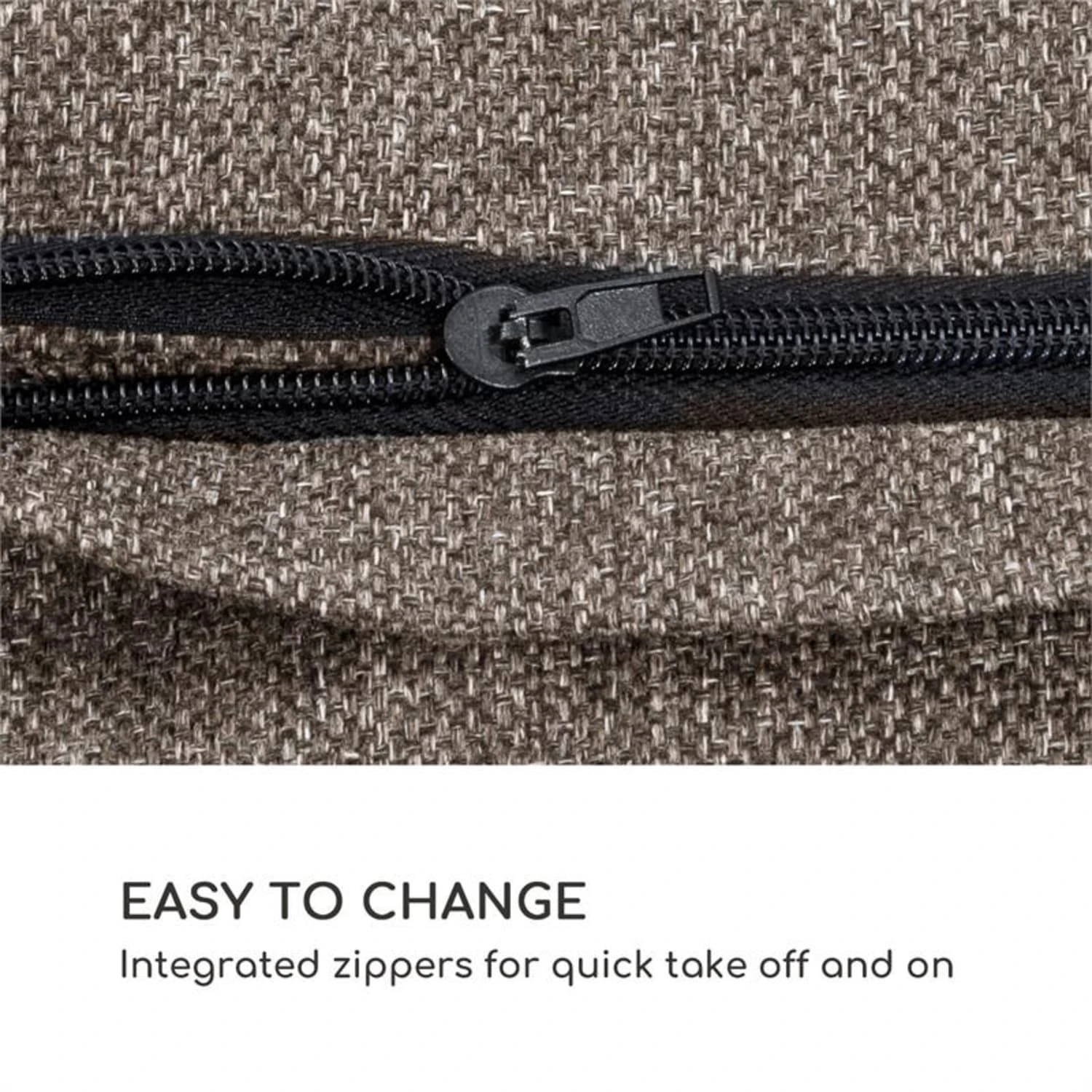 Theia Polsterbezüge 8 Teile 100% Polyester Wasserabweisend Braun 6 Theia Polsterbezüge 8 Teile 100% Polyester Wasserabweisend Braun – Bild 4