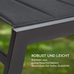 Renazzo Lounge Liegestuhl 70/30 PVC/PE Aluminium 6-Stufen Anthrazit 18 Renazzo Lounge Liegestuhl 70/30 PVC/PE Aluminium 6-Stufen Anthrazit -Wundervoller Gartenladen 10033363 de 0008 logo